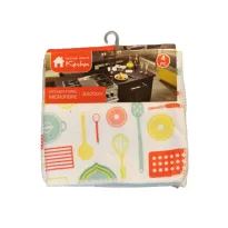 Microfiber cloth set 4 pcs 30x30cm