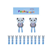 Atma Clothespin panda, blue