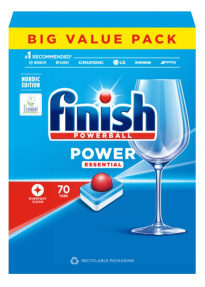 Finish Power Essential dishwasher tablet 70tab