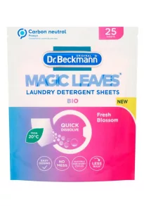 Dr. Beckmann Bio Fresh Blossom Laundry Detergent Sheets 25 Washes 100g
