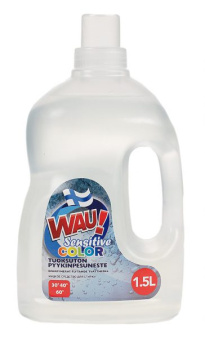 Wau! Laundry detergent sensitive color 1,5l
