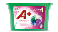 A+ Caps Active4 liquid laundry detergent tablet 10tab Fresh Flowers