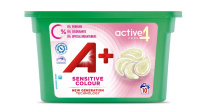 A+ 10pcs Sensitive Color Active4 caps liquid laundry detergent tablet