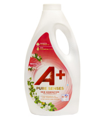 A+ pure Senses revitalize laundry liquid 2.8L