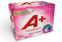 A+ Active4 Caps Fresh Flowers laundry capsules 22pcs