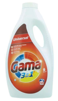Gama Universal Laundry Gel range 50 washes 2,250L
