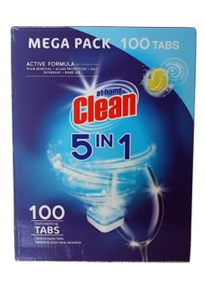 At Home Clean Dishwasher Cleaner 100Tabs