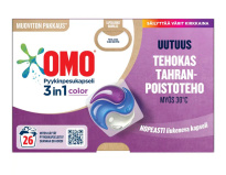 Omo 3-in-1 Color laundry detergent capsule 26 tabs