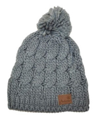 Women Beanie with tassel multicolor, one size