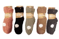 Warm women's socks multicolor 1 pair One size

