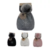 Antonio winter hat crystal- Multicolor