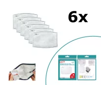 Replaceable filters for children 6 pcs