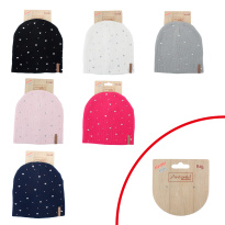Kid's winter hat Sparkling Hearts