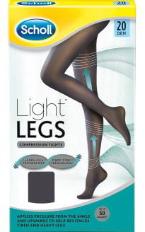 Scholl Light Legs Tights Black 20 Den S