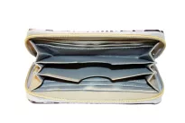Women's Wallet, Dark / Light Beige