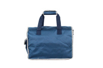 Bag blue 2-pockets on the sides 40x27x22