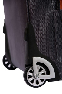Alezar Style Suitcase Set Black/Brown (20