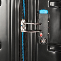 Alezar Advances Travel Bag Set Bright Black/Blue (20