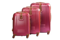 Alezar Gold Travel Bag Set Red (20