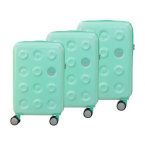 Alezar Rumba Luxury Travel Bag Set Green (20