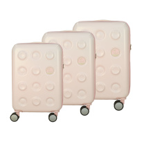 Alezar Rumba Luxury Travel Bag Set Pink (20