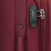 Alezar Lux Verona Travel Bag Set Red (20