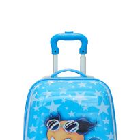 Alezar Kid's Travel Bag Blue (4 wheels) 18