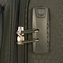 Alezar Pyramid Travel Bag Gray/Blue 24