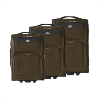 Alezar Suitcase Set Khaki (20