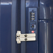 Alezar Lux Suitcase set 3 pcs, Blue (20