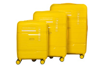 Alezar Lux Neo Travel Bag Set Yellow (20