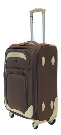 Alezar Alpha Travel Bag Set Coffee/Beige (20