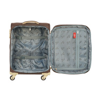 Alezar Alpha Travel Bag Coffee/Beige 24