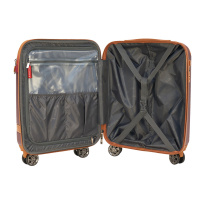 Alezar Lux Spirit Travel Bag Set Brown/Burgundy (20