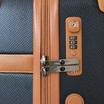 Alezar Suitcase Black/Brown 20