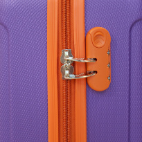 Alezar Control Travel Bag Set Violet/Orange (20