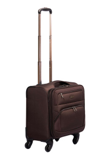 Alezar Lux Cabin Size Travel Bag Coffee 18