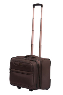 Alezar Cabin Size Travel Bag Brown 17