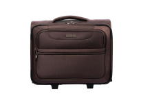 Alezar Cabin Size Travel Bag Brown 17