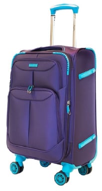 Alezar Neon Travel Bag Purple/Blue 28
