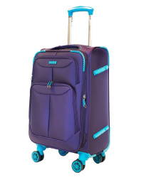 Alezar Neon Travel Bag Purple/Blue 24