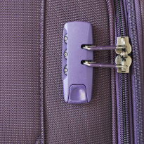 Alezar Suitcase Purple 24