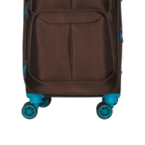 Alezar Neon Travel Bag Brown/Blue 24