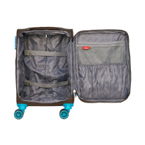 Alezar Neon Travel Bag Set Brown/Blue (20