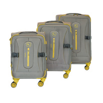Alezar Dragon Travel Bag Set Gray/Yellow (20