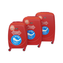 Alezar Salsa Travel Bag Set 360* Orange/Red (20