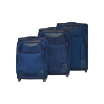 Alezar Grand Premium Travel Bag Set Dark Blue (20