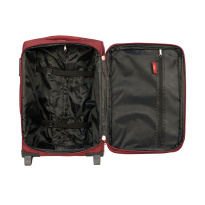 ALEZAR Travel Bag Red 2 wheels 24