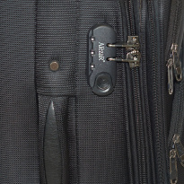 Alezar Grand Premium Travel Bag Black 28