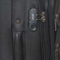 Alezar Grand Premium Travel Bag Black 24